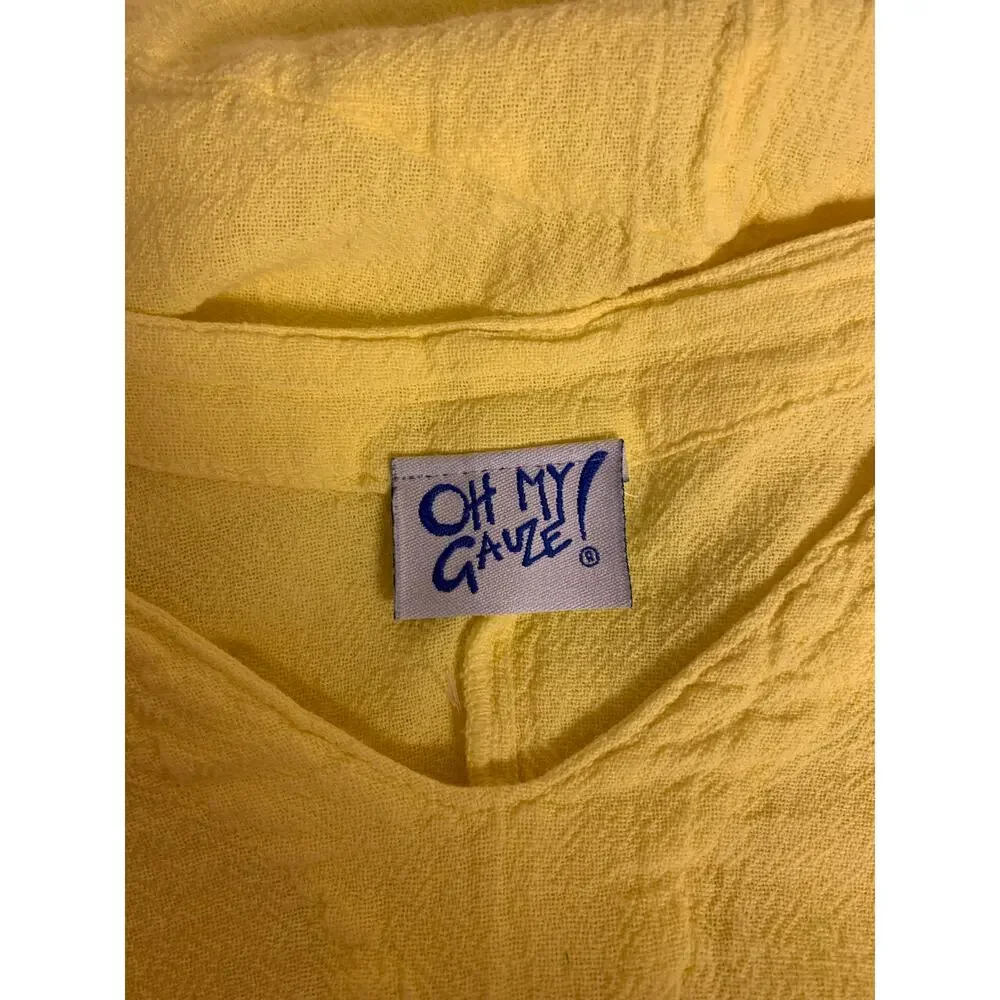 Oh My Gauze Skirt Set Maxi  Bohemian Vibrant Lagenlook Causal Relaxed SZ 2(L/XL) - Picture 5 of 12